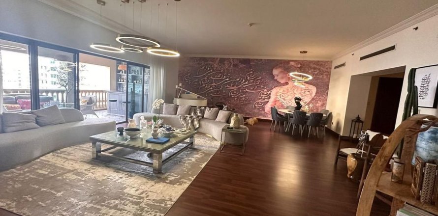 Квартира в Пальме Джумейре, Дубай, 3 спальни, 309.2м², № 72286