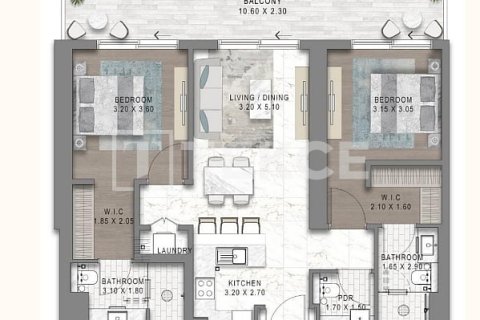 Apartamento en Dubai, 1 dormitorio, 71 m², № 16411 - foto 15