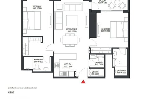 Apartamento en Ras Al Khor, Dubai, 2 dormitorios, 102.2 m², № 58818 - foto 2