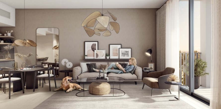 Квартира в HARRINGTON HOUSE в Джумейра Вилладж Серкл, Дубай, 2 спальни, 170м², № 30225