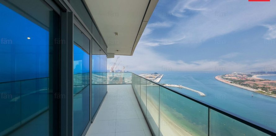 Квартира в Dubai Harbour, Дубай, 3 спальни, 197.9м², № 64268