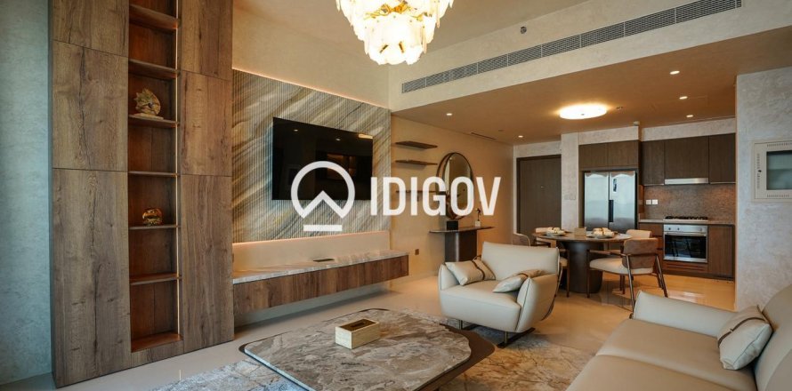 Apartamento en EMAAR Beachfront, Dubai Harbour, Dubai, 2 dormitorios, 123.28 m², № 121000