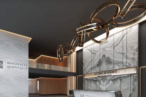 شقة في BINGHATTI GATEWAY APARTMENTS في Al Jaddaf, دبي 1غرف نوم, 96 م² رقم 30157 - صورة 4