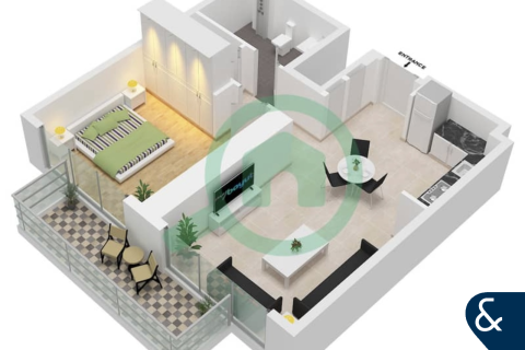 Appartement à EMAAR Beachfront, Dubai Harbour, Dubai, 1 chambre, 71 m², № 74706 - photo 10