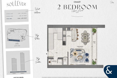 Apartamento en Maritime City, Dubai, 2 dormitorios, 268 m², № 74705 - foto 14