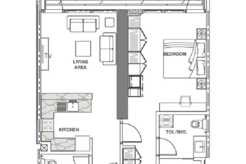 Apartment in Jumeirah Lake Towers, Dubai studio, 50 sq.m. № 92622 - photo 8