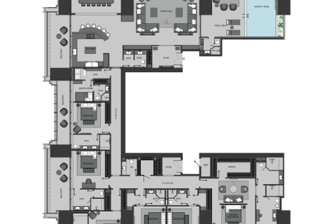 Apartment in Business Bay, Dubai 2 bedrooms, 308 sq.m. № 92626 - photo 14