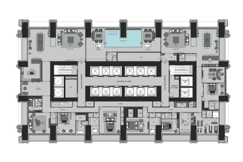 Apartment in Business Bay, Dubai 2 bedrooms, 308 sq.m. № 92626 - photo 15