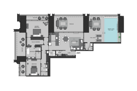 Apartment in Business Bay, Dubai 2 bedrooms, 308 sq.m. № 92626 - photo 11