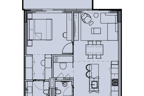 Appartement à Dubai, 1 chambre, 55 m², № 92615 - photo 6