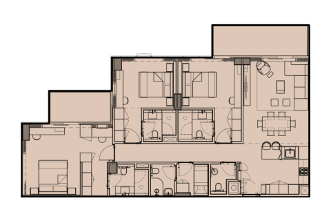 Appartement à Dubai, 1 chambre, 55 m², № 92615 - photo 8