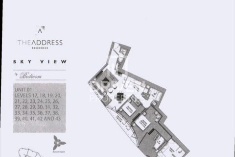 Apartment in The Address Sky View Towers, Downtown Dubai (Downtown Burj Dubai), Dubai 2 bedrooms, 123 sq.m. № 20606 - photo 13