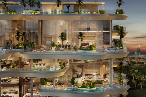 Пентхаус в CASA CANAL в Аль-Сафе, Дубай, 3 спальни, № 103933