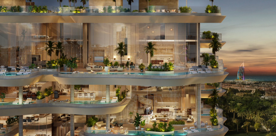 Penthouse in CASA CANAL in Al Safa, Dubai 3 bedrooms № 103933