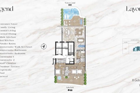 Penthouse in CASA CANAL in Al Safa, Dubai 3 bedrooms № 103933 - photo 6