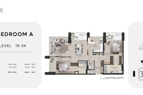 Apartment in DIFC, Dubai 1 bedroom, 60 sq.m. № 103925 - photo 3