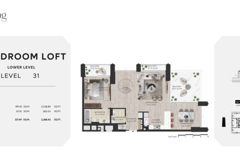 Apartment in DIFC, Dubai 1 bedroom, 60 sq.m. № 103925 - photo 2