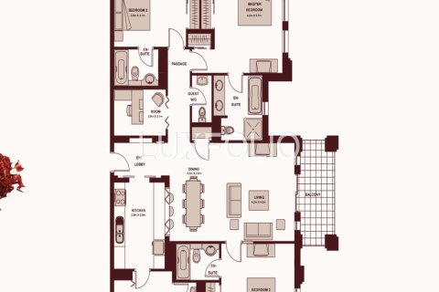 Apartment in Old Town, Dubai 3 bedrooms, 164 sq.m. № 45469 - photo 12