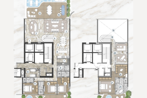 Ático en Dubai, 3 dormitorios, 401 m², № 92718 - foto 6