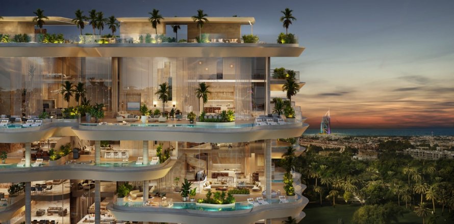 Ático en Dubai, 3 dormitorios, 401 m², № 92718