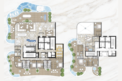 Ático en Dubai, 3 dormitorios, 401 m², № 92718 - foto 8