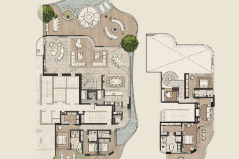 Ático en Al Safa, Dubai, 3 dormitorios, № 92710 - foto 9