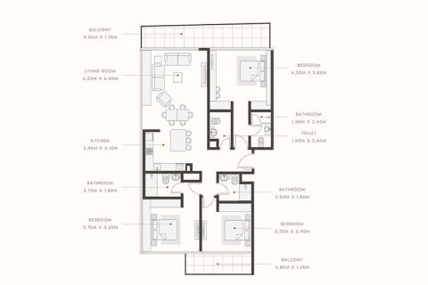 Apartment in Mohammed Bin Rashid City, Dubai studio, 41 sq.m. № 103959 - photo 2