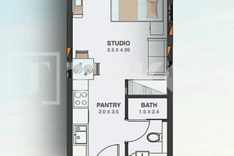 Apartment in Dubai Land, Dubai 2 bedrooms, 123 sq.m. № 97465 - photo 11