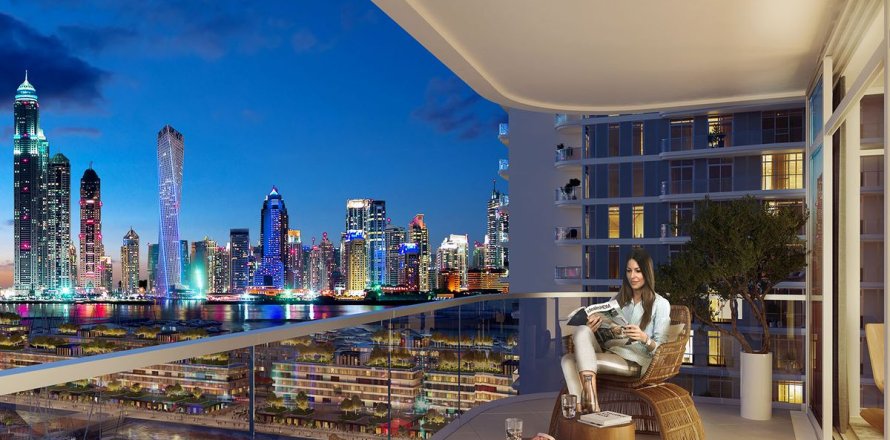 Квартира в Dubai Harbour, Дубай, 3 спальни, 182м², № 41298