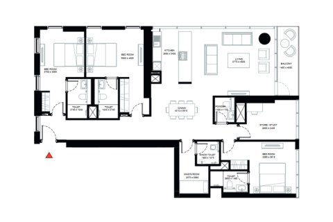 Apartment in Mohammed Bin Rashid City, Dubai 1 bedroom, 69 sq.m. № 92364 - photo 9