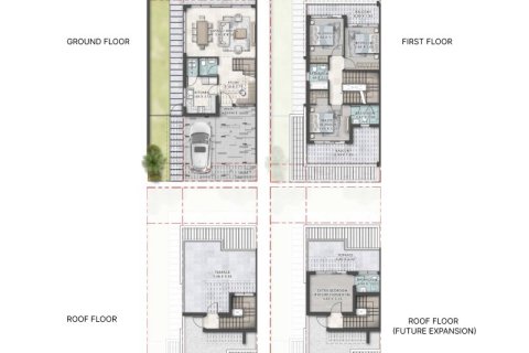 Townhouse in DAMAC Hills (Akoya by DAMAC), Dubai 3 bedrooms, 185 sq.m. № 92363 - photo 4