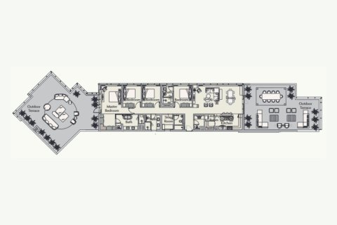 Apartment in Palm Jumeirah, Dubai 1 bedroom, 117 sq.m. № 92365 - photo 9
