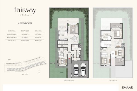 Villa in EMAAR South, Dubai South (Dubai World Central), Dubai 3 bedrooms, 278 sq.m. № 103701 - photo 2