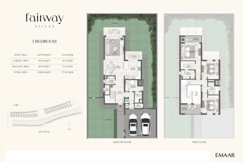 Villa in EMAAR South, Dubai South (Dubai World Central), Dubai 3 bedrooms, 278 sq.m. № 103701 - photo 3