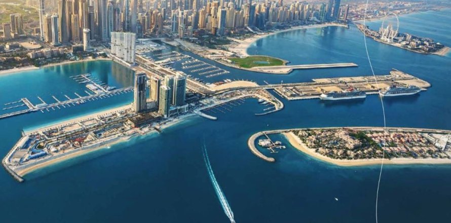 Apartment in Dubai Harbour, Dubai 1 bedroom, 80.1 sq.m. № 49916