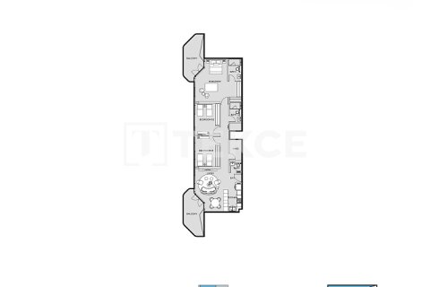 Appartement à Dubai, 2 chambres, 111 m², № 72413 - photo 26