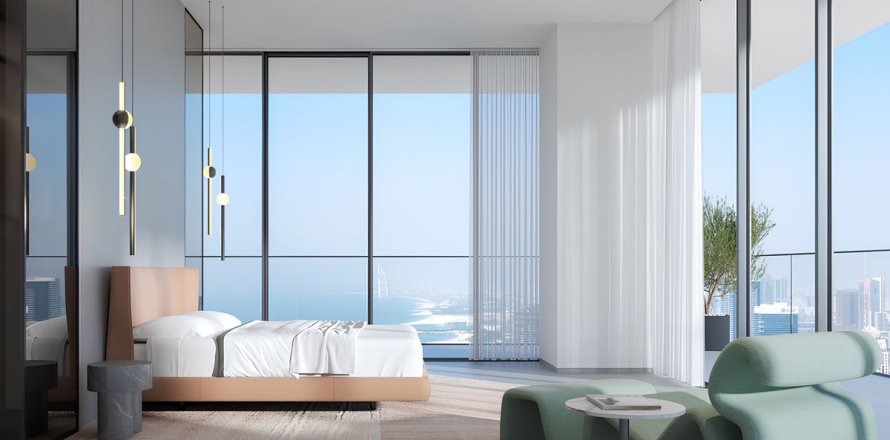 Apartment in Dubai Harbour, Dubai 3 bedrooms, 179.6 sq.m. № 40396