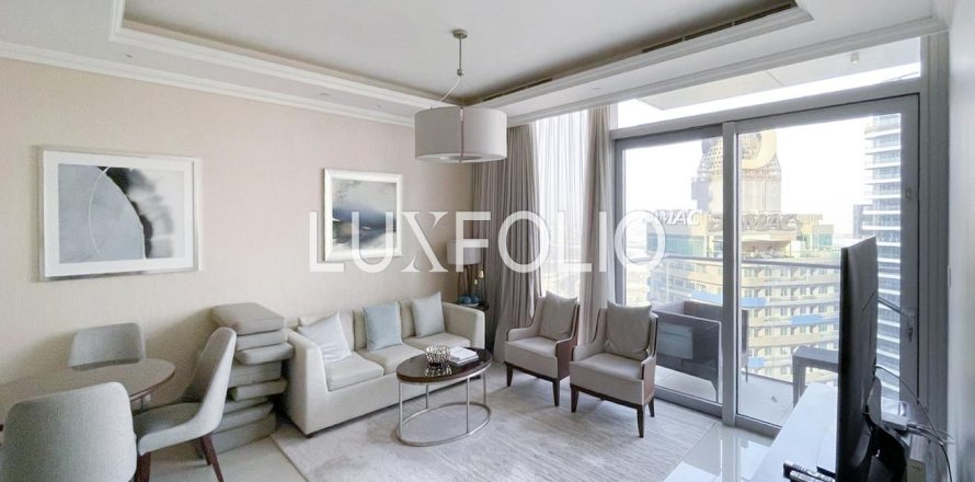 Appartement à The Address Residence Fountain Views, Downtown Dubai (Downtown Burj Dubai), Dubai, 1 chambre, 78 m², № 46457