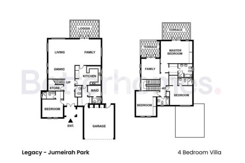 فيلا في Jumeirah Park, دبي 4 غرف نوم, 455 م² رقم 57895 - صورة 2