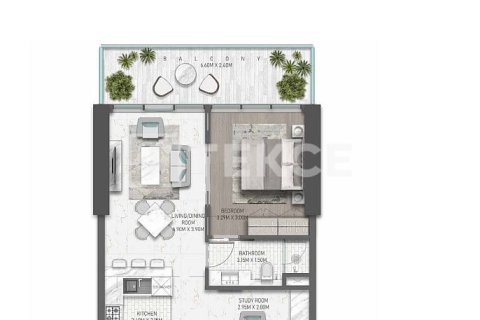 Apartment in DAMAC Hills (Akoya by DAMAC), Dubai 3 bedrooms, 363 sq.m. № 38519 - photo 11