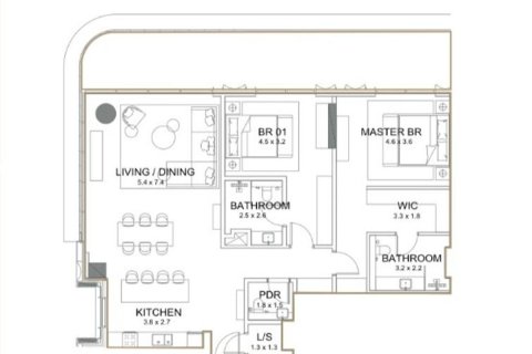 Купить квартиру в Пальме Джумейре, Дубай: 2 спальни, 176м², № 73320 - фото 11
