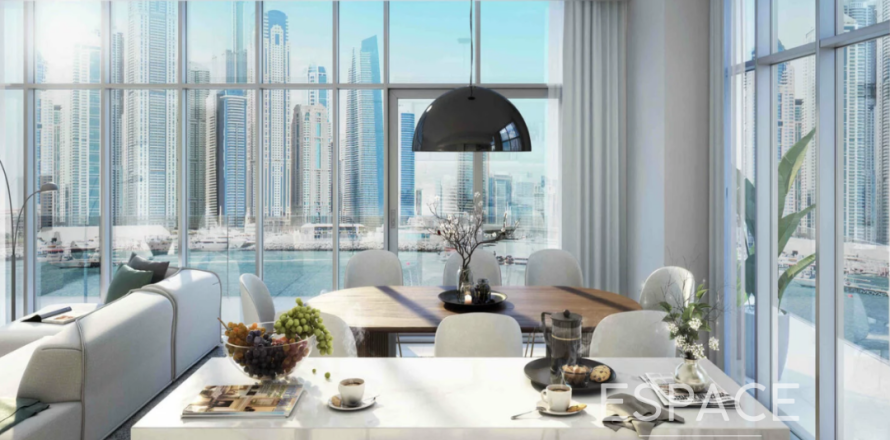 Квартира в Dubai Harbour, Дубай, 1 спальня, 71м², № 61944