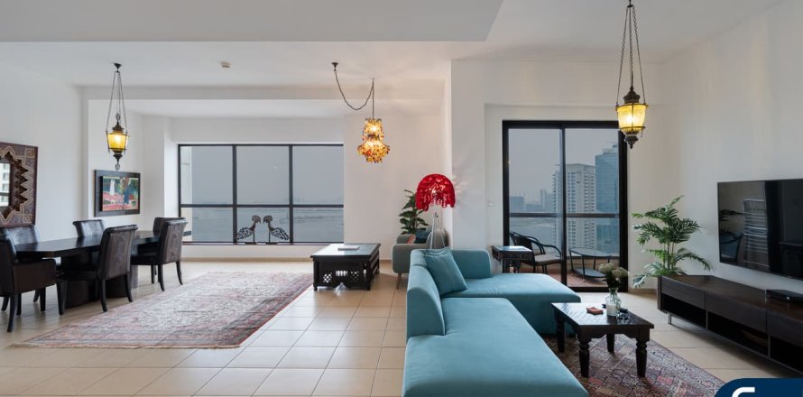 Квартира в Rimal, Джумейра Бич Резиденс, Дубай, 3 спальни, 179м², № 88549