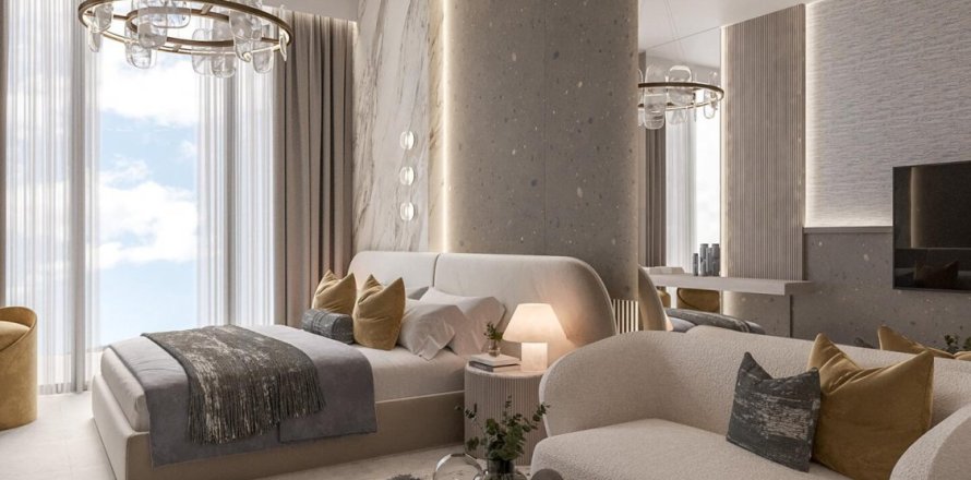 Appartement à SQUAREX RESIDENCE à Jumeirah Village Circle, Dubai, 2 chambres, 74 m², № 39864