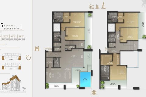 Apartment in Olaia Residences in Palm Jumeirah 1 bedroom, 79 sq.m. № 103880 - photo 20