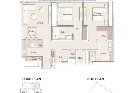 Apartment in Eltiera Views in Jumeirah Lake Towers, Dubai 1 bedroom, 78 sq.m. № 103886 - photo 7