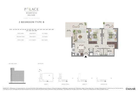 Apartment in Palace Residences Hillside in Dubai 1 bedroom, 63 sq.m. № 103887 - photo 15
