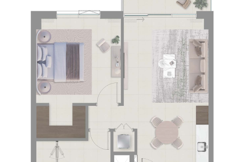Apartment in Aurea in Mina Rashid, Dubai 1 bedroom, 74 sq.m. № 103885 - photo 8