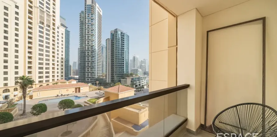 Appartement à Jumeirah Beach Residence, Dubai, 1 chambre, 99 m², № 122950
