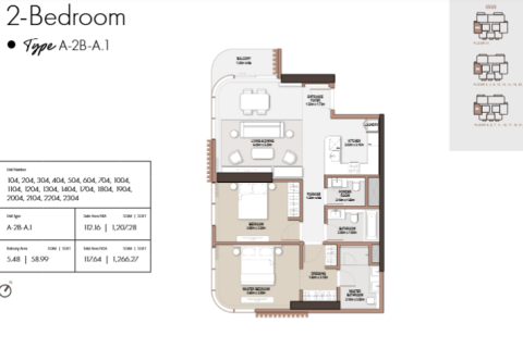 Apartamento en Dubai Design District, Dubai, 1 dormitorio, 80 m², № 103474 - foto 4